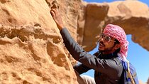 Wadi Rum Mountain Hike & Climb: Burdah, with a bridge at the top! + tour & Lunch