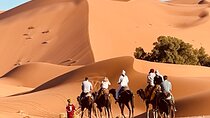 Overnight stay in desert camp & Camel trekking in the Sahara