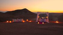 Amazing Dinner in Agafay Desert with Sunset and Berber Camp