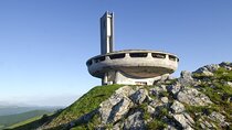Buzludzha monument and the valley of thracians, roses and wine