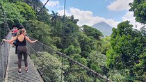 Arenal volcano- rainforest - Hanging bridges-waterfall-hotsprings
