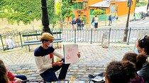 Drawing workshop / creative notebook during an unusual walk in Montmartre