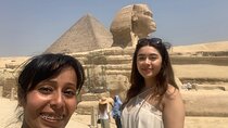 8-Hours private tour Giza pyramids, Sakkara step pyramids and Memphis old city