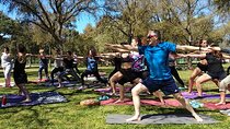 Yoga at María Luisa Park in Seville