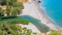 Preveli Palm Beach Boat Cruise & Rethymnon Town from Heraklion