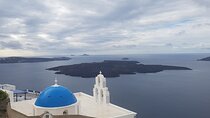 Blue dome & Oia panoramic tour