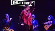 Entrance to the Flamenco Temple Room in Madrid with Tapas Option
