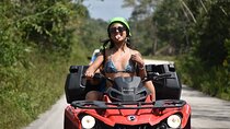 Adrenaline Tour with ATV, Ziplines and Cenote from Cancun