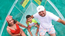 Private Tour in Transparent Boat by Nichupte in Cancun
