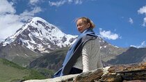 Day tour to mountains Jinvali lake, Ananuri, Kazbegi, Arch friendship 