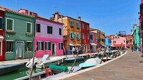 from Punta Sabbioni: Murano and Burano + Venice in the afternoon