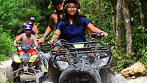 Combo 3 in 1 ATV (shared) Ziplines & Cenote in Puerto Morelos