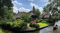 Giethoorn, Private Boat Tour & Zaanse Schans Windmills