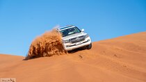 Evening Desert Safari in Dubai with Dune Bashing , Camel Ride and BBQ Dinner