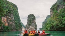 Phang Nga Bay Sunset Cruise Dinner with Sea Canoe and Loy Krathong from Phuket