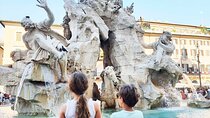 Fountains & Squares of Rome Tour for Kids with Pantheon Trevi Navona & Gelato