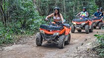 The best adrenaline day Atvs shared, ziplines and cenote Playa del Carmen 