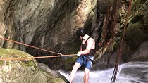 Trekking/rappelling waterfalls in Dominican Republic 