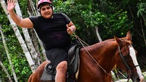 Single ATV, Ziplines, Cenote & Horse Riding from Cancun & Playa Del Carmen