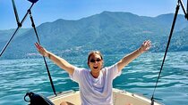 1 Hour Boat Rental Without License 40cv Engine on Lake Como