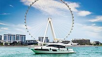 Luxury cruise on The Pearl 48ft to Atlantis & Burj Al Arab.
