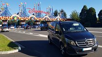 Private transfer EN VAN - DE Paris CDG Airport to Disneyland