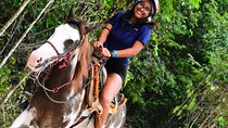  ATV (shared), Horse Back Riding, Ziplines, & Cenote from Cancún