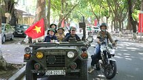 Hanoi Jeep City Tour combine Countryside Train Street, Backstreet