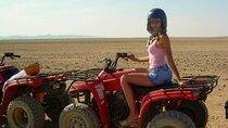 Hurghada, ATV Quadbike Safari Trip in Sunset 