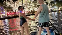 Night on Paddleboard Under the Lights Experience in Fort Lauderdale