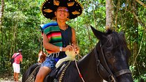 Adventure Time! Horseback Ride, ATVs (Shared), Cenote & Ziplines + Round Trip