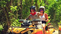ATV Shared, Cavern & Ziplines -Jungle Adventure from Riviera Maya