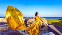 Flying Dress photo session in Cartagena