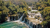 From Split: Krka Waterfalls Tour, Boat Cruise & Swimming