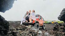 Mount Batur Sunrise Jeep with Natural Hot Spring And Black lava 