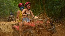 Live this extreme adventure tour. Jungle zip line with ATV and cenote swim.