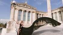 Athens Flying Dress Photo Shoot with a Professional Photographer