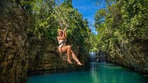Xplor Park Ziplines Adventure! Round transportation from Cancun