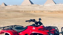 Quad Bike ATV Tours in Desert of Giza Pyramids with Egyptian Tea