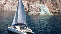 Santorini: Special Occasions Catamaran Cruise, All Inclusive
