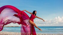 Flying dress photoshoot cancun