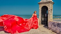Private Flying Dress Photoshoot in Cartagena 