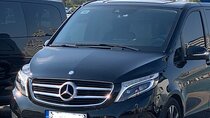 Santorini transfer from/to port or airport, up to 7 customers,
