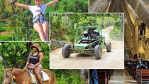  Ziplining, Jungle Buggies, Eco farm, Horseback, Tour in Higuey 