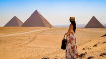 Full Day tour Pyramids sphinx Memphis Saqqara and Dahshor