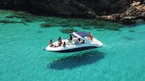 Private 7-hour boat ride from Sant Antoni de Portmany