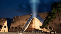 Giza Pyramids with Grand Egyptian Museum and Khan ElKhalili