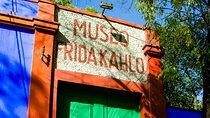 Entrance to Frida Kahlo Museum with Written Guide