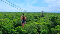 ATV Extreme Adventure Single with Ziplines and Cenote Swim