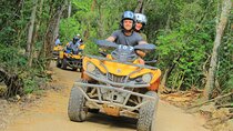Tulum Ruins with ATV Singles and Underground Cave from Tulum